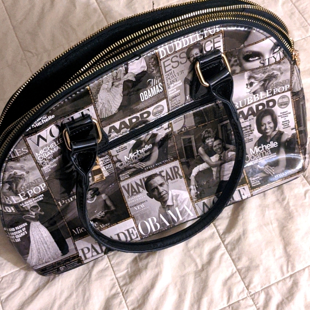 Obama Magazine Covers handbag. - Picture 6 of 11